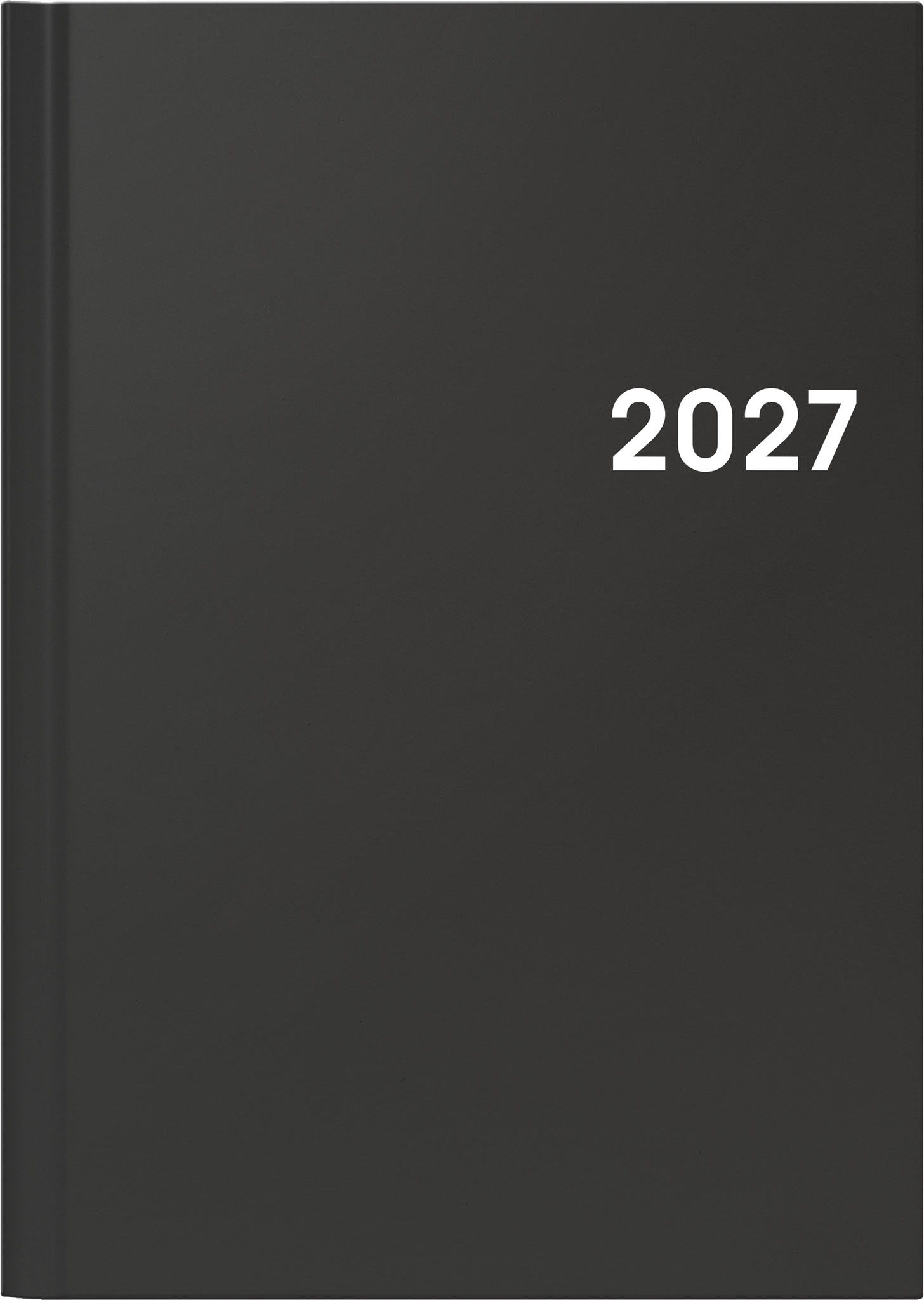Buchkalender Colour Line Mod. 796 2027 | A5, Kunststoff, schwarz