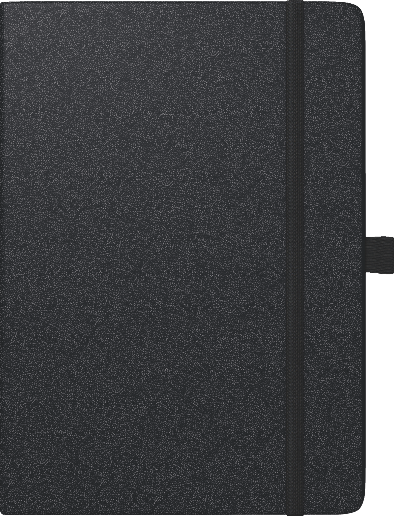BRUNNEN 1079666907 Buchkalender Kompagnon Mod. 796 66 2027 A5, Kunststoff, schwarz