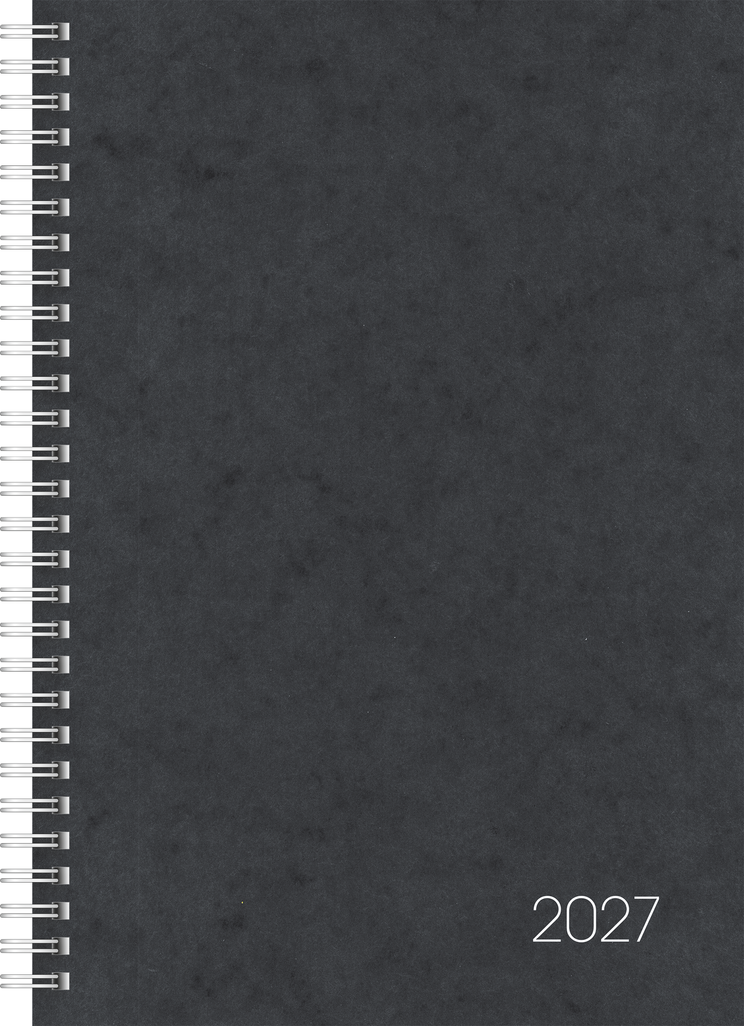 Brunnen Buchkalender 797 16,8x24cm 1 Woche/2 Seiten Karton-Einband sch