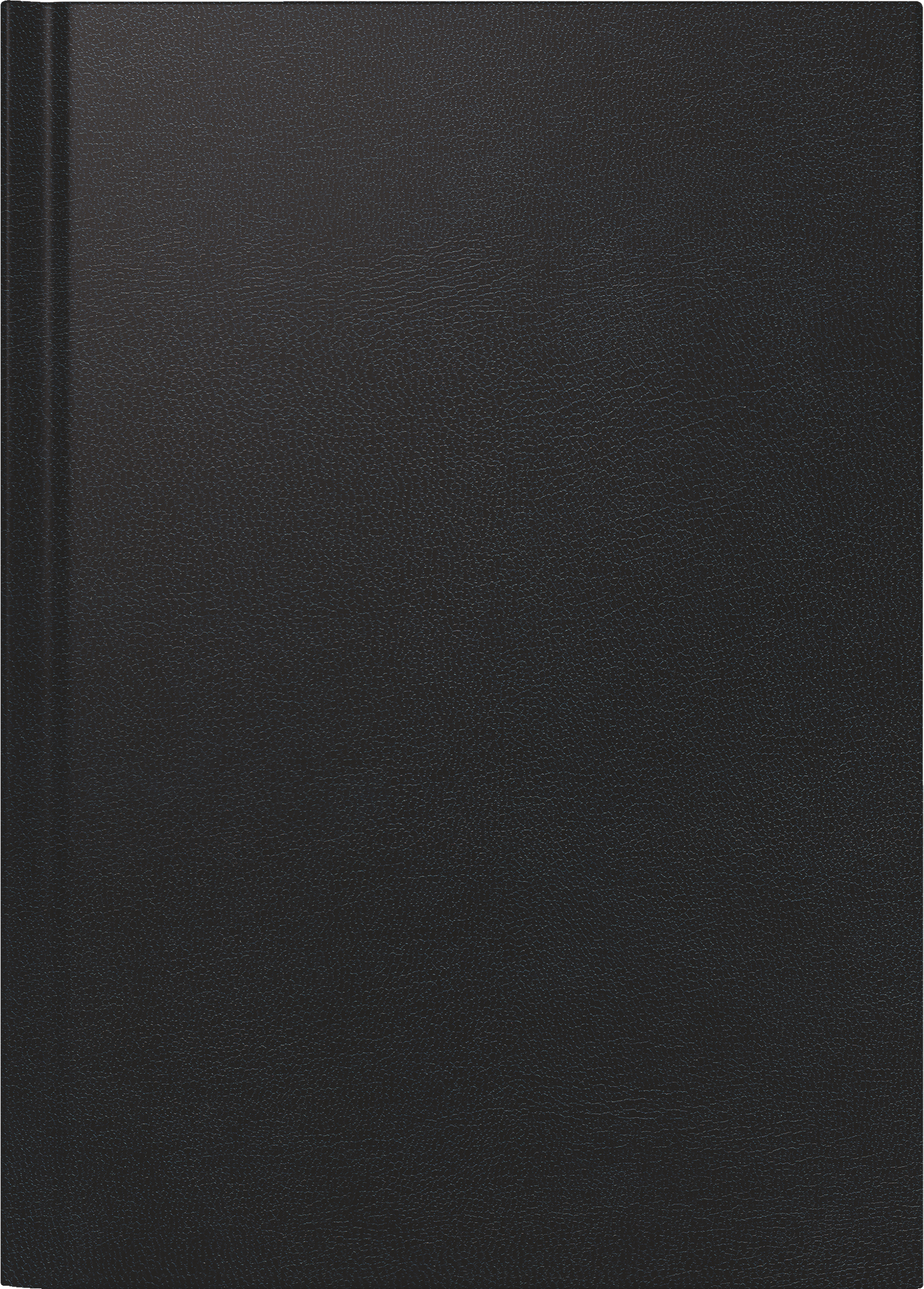 Brunnen Buchkalender 798 A5 1 Tag/Seite Balacron schwarz 2027