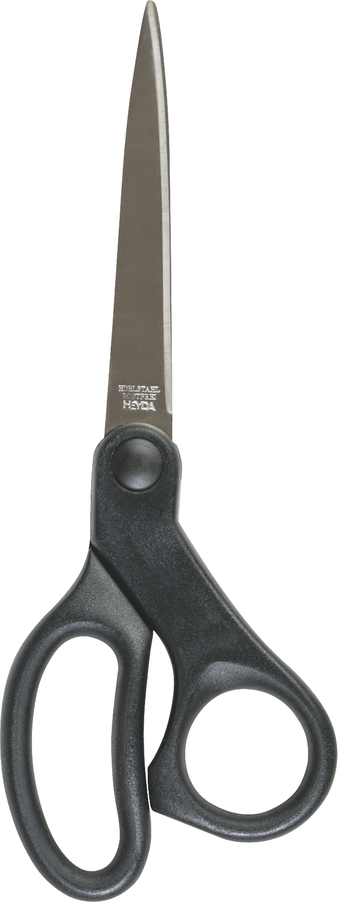 Universalschere Soft-Touch | spitz, 200 mm, schwarz