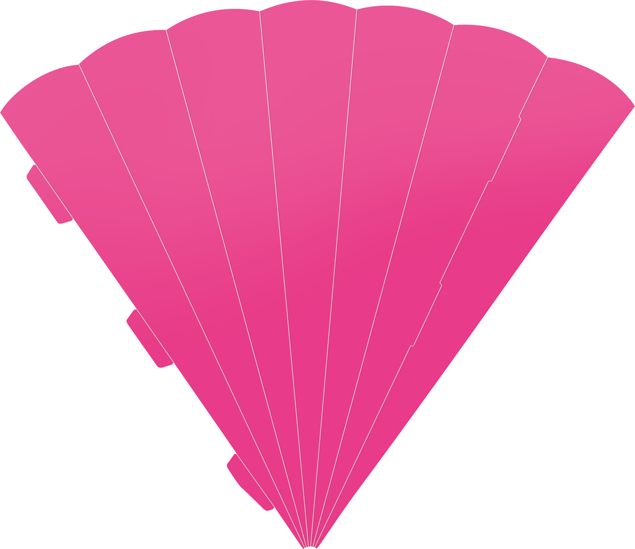 Schultüten-Rohling Zuschnitt | 69 cm, 400 g/m², pink