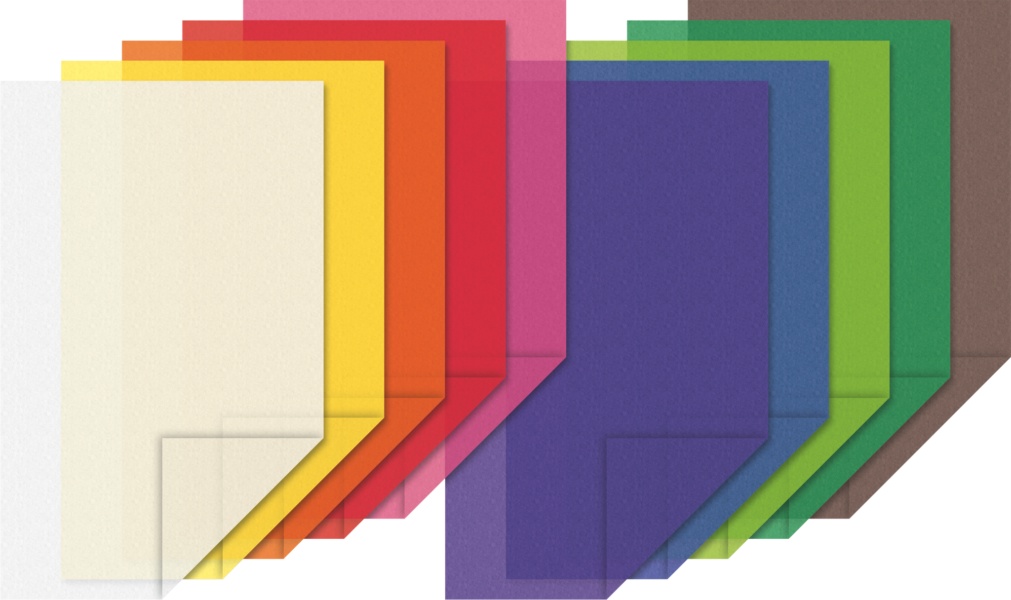 Transparentpapier „Drachenpapier“ Bastelmappe | 19,8×29,7 cm, 10 Blatt, 42 g/m²