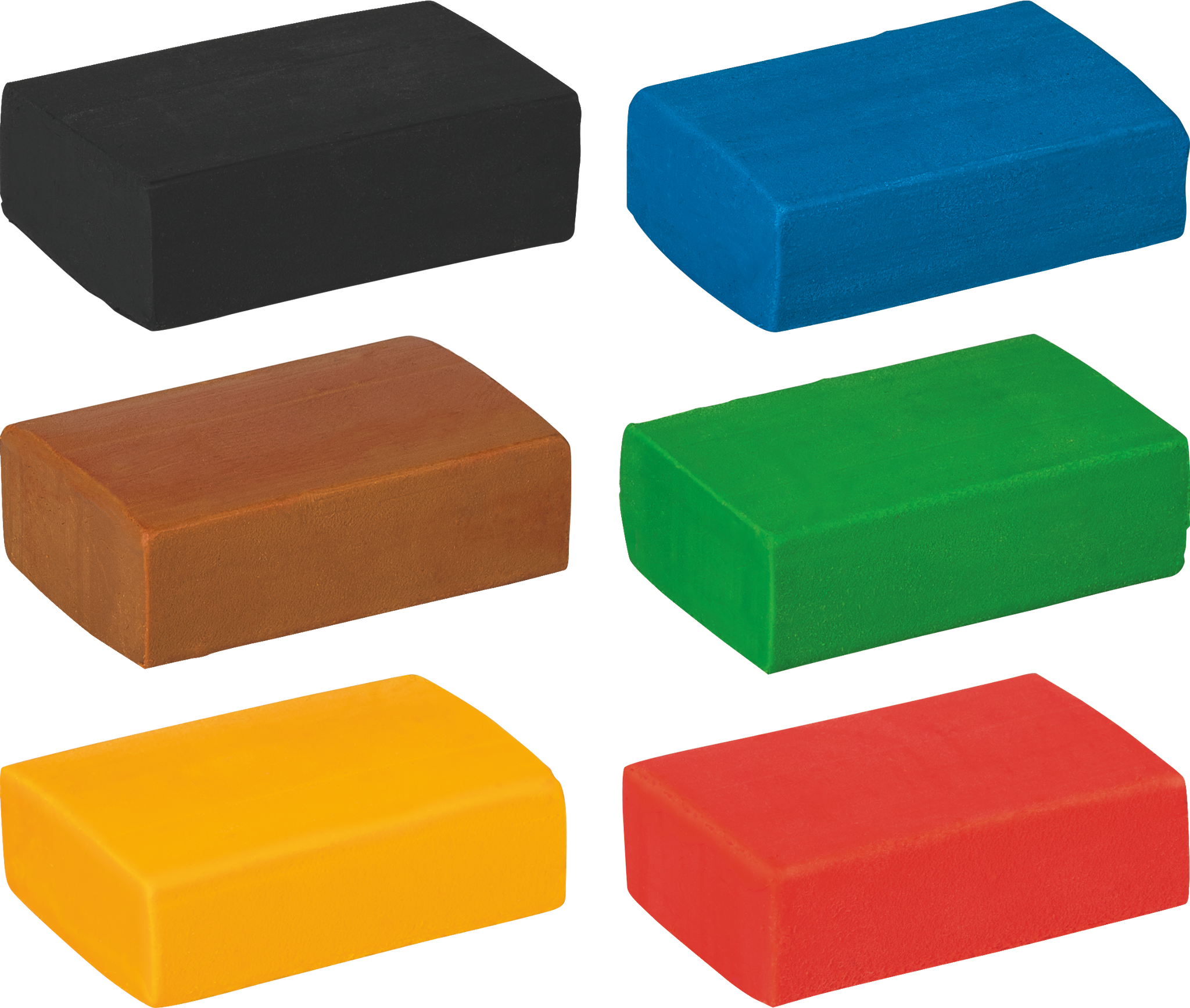 Modelliermassen-Set Kneten & Radieren „Colorpack Basic“ | 120 g