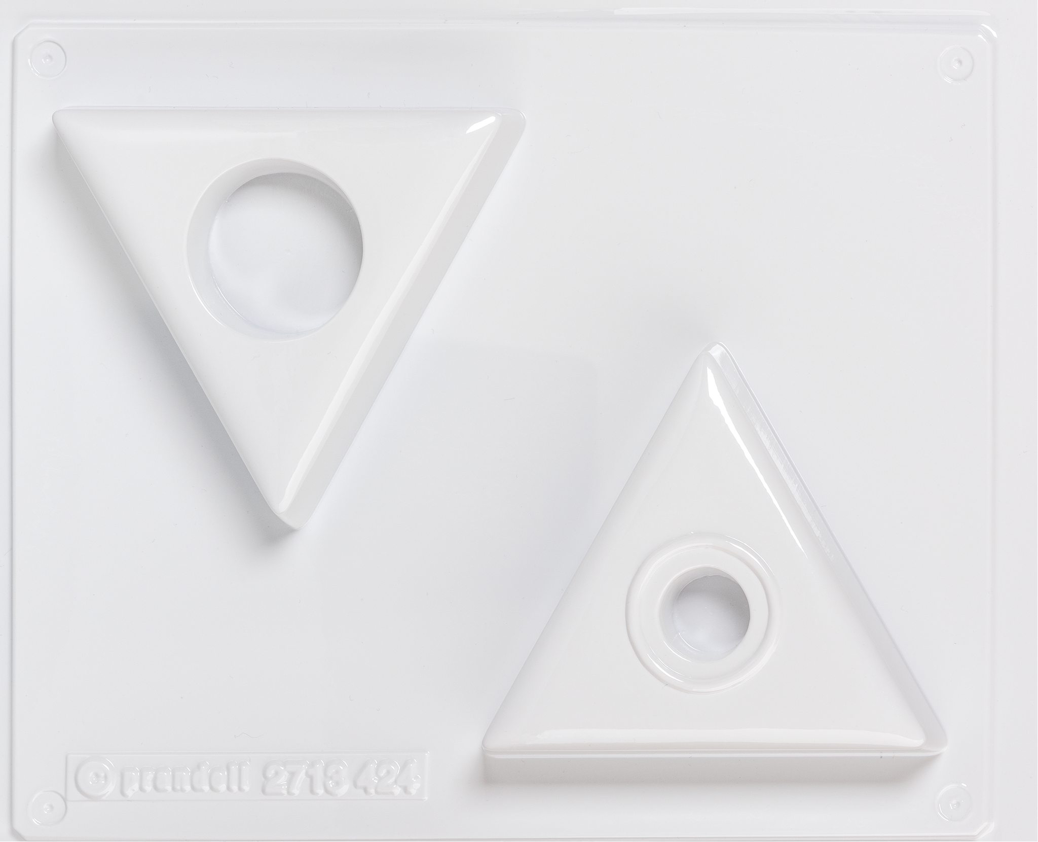Knorr prandell Gießform Teelichthalter 11,5x11,5 cm farblos