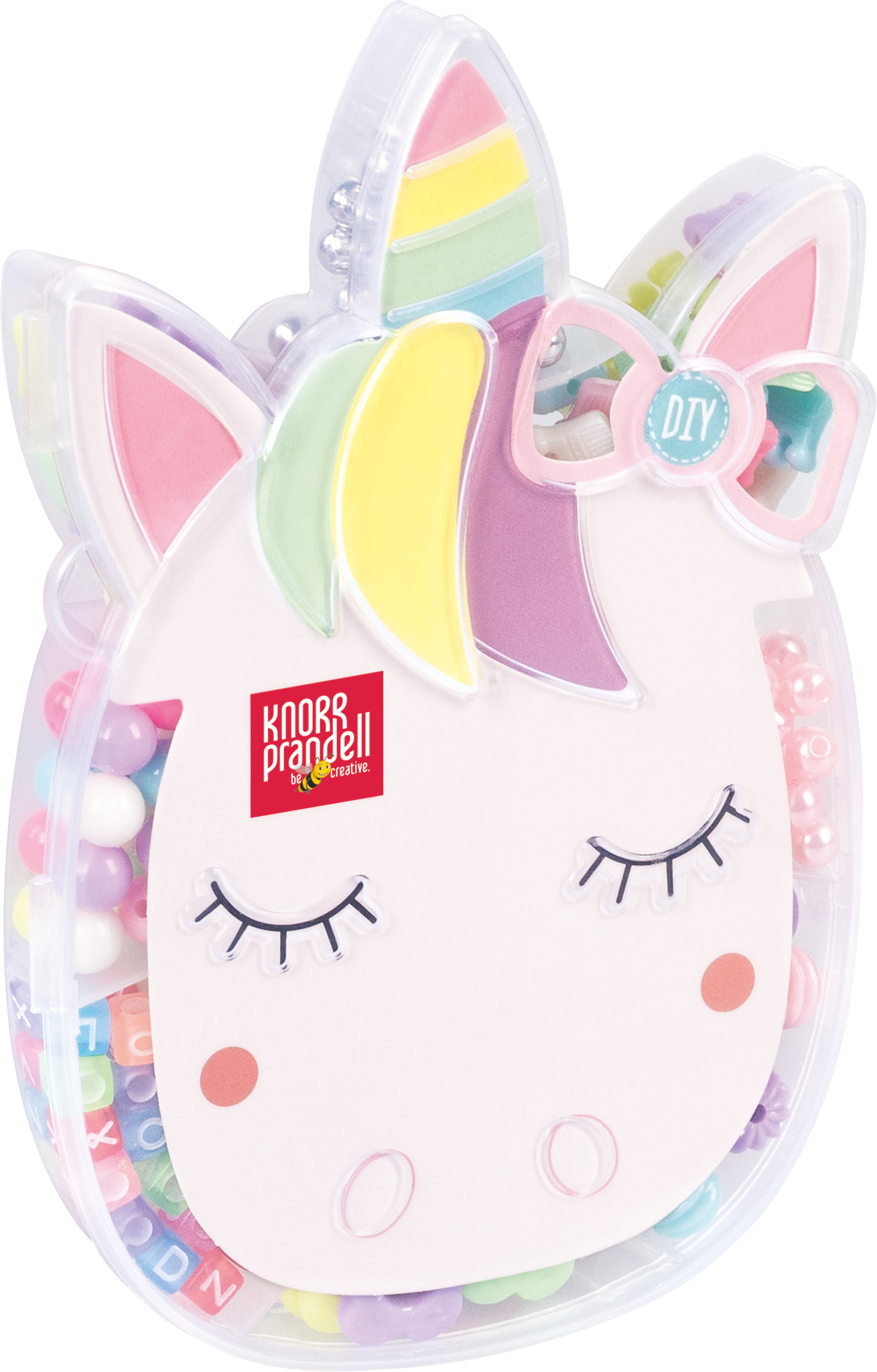 Schmuck-Set „Unicorn“ | 100×150×20 mm, mehrfarbig, pastell, 57 g