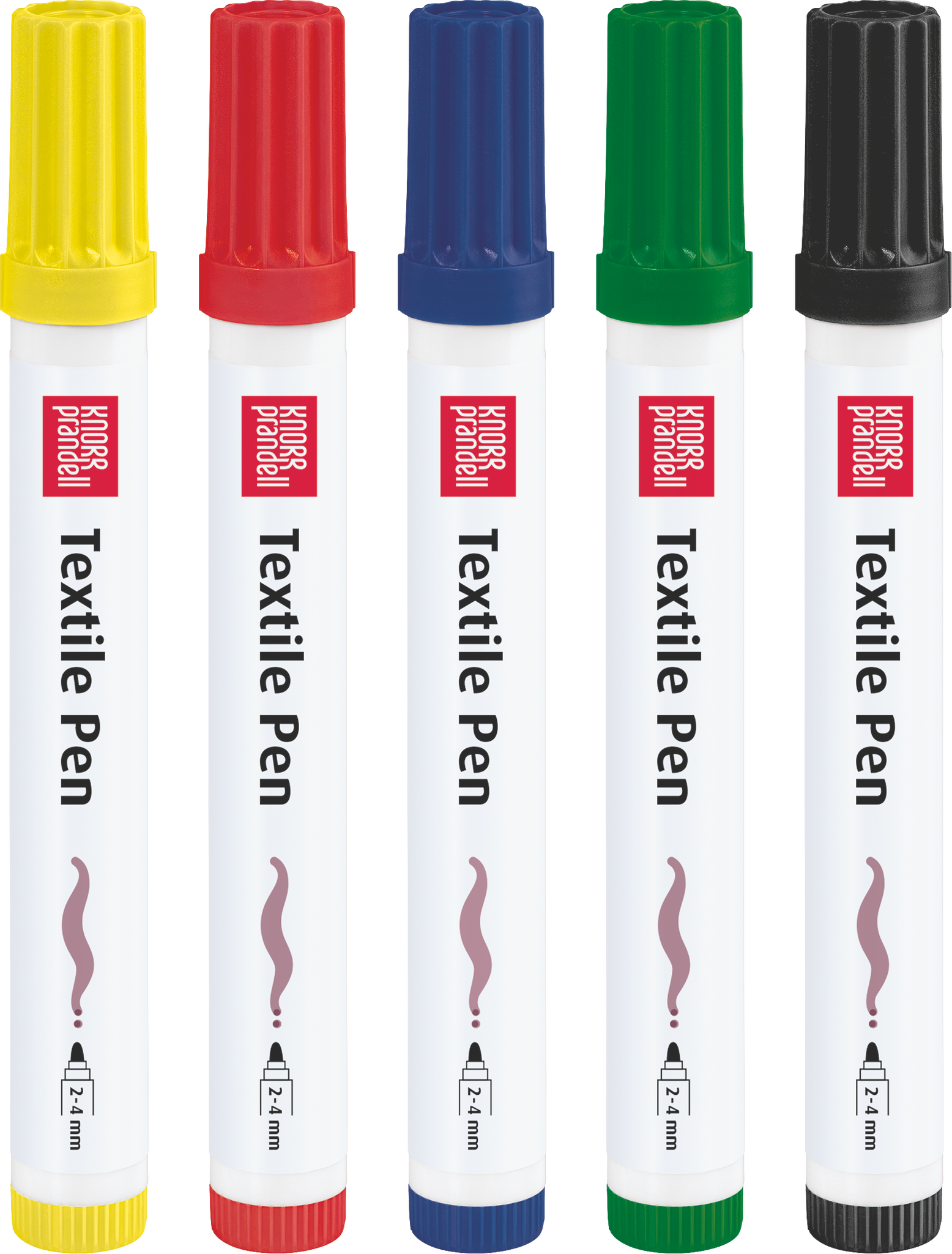 Textile Pen-Set „Basic“ dick | 2-4 mm
