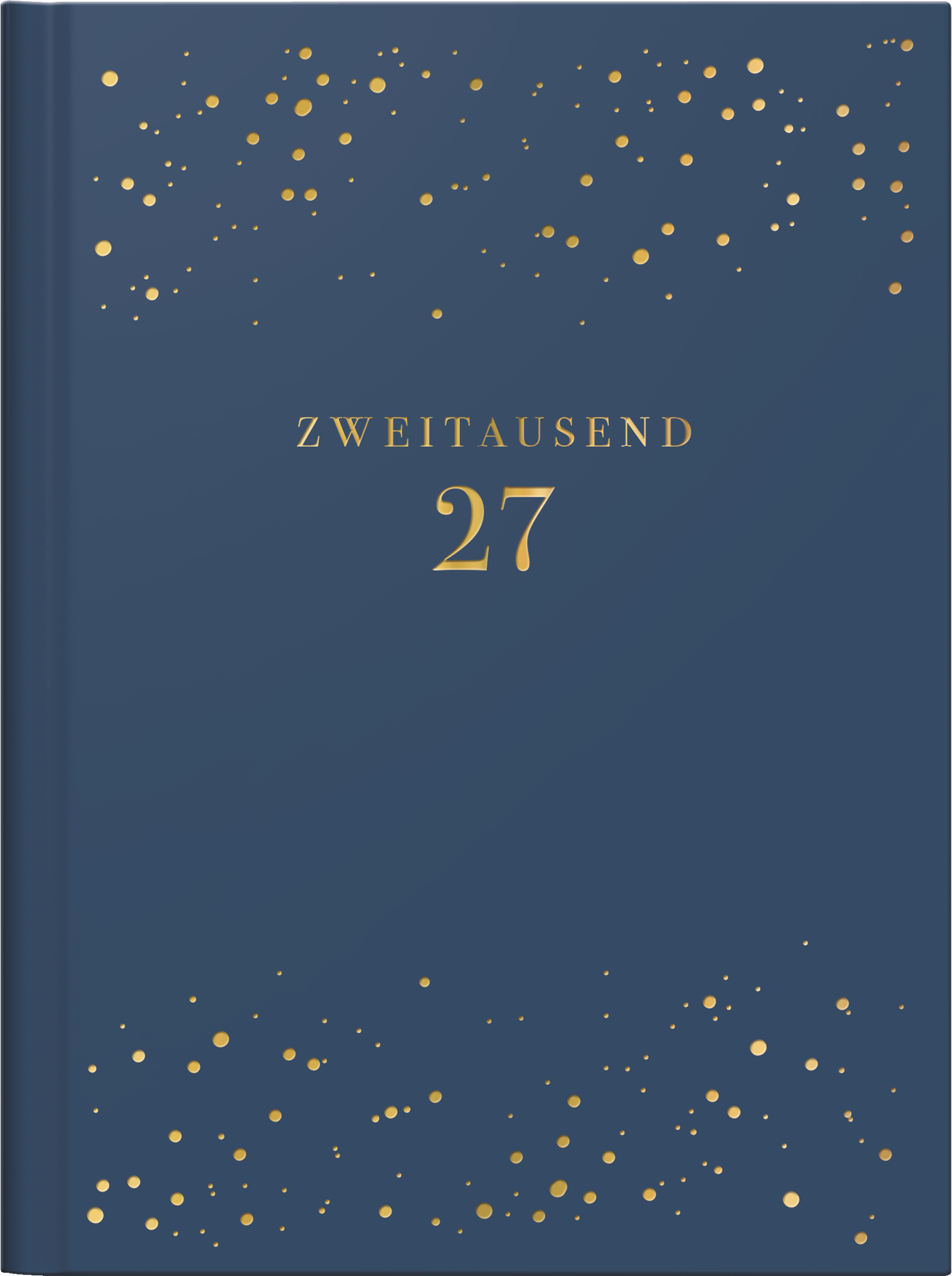 Taschenkalender Premium Young Line Mini 2027 „Starry Night“ | A6, Kunstleder