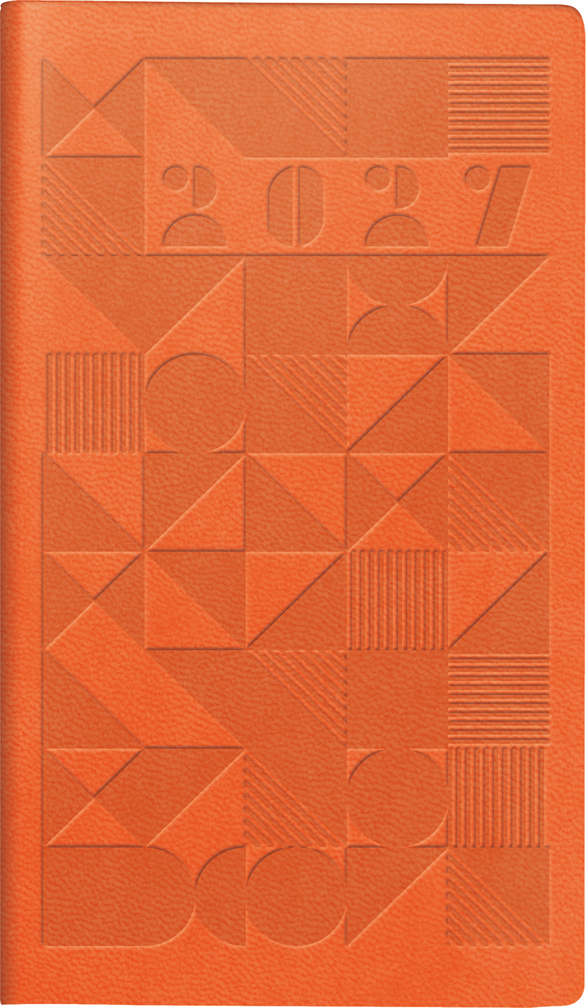 Taschenkalender Design Line Mod. Taschenplaner int. 2027 „Tangrami“ | A6, Kunstleder
