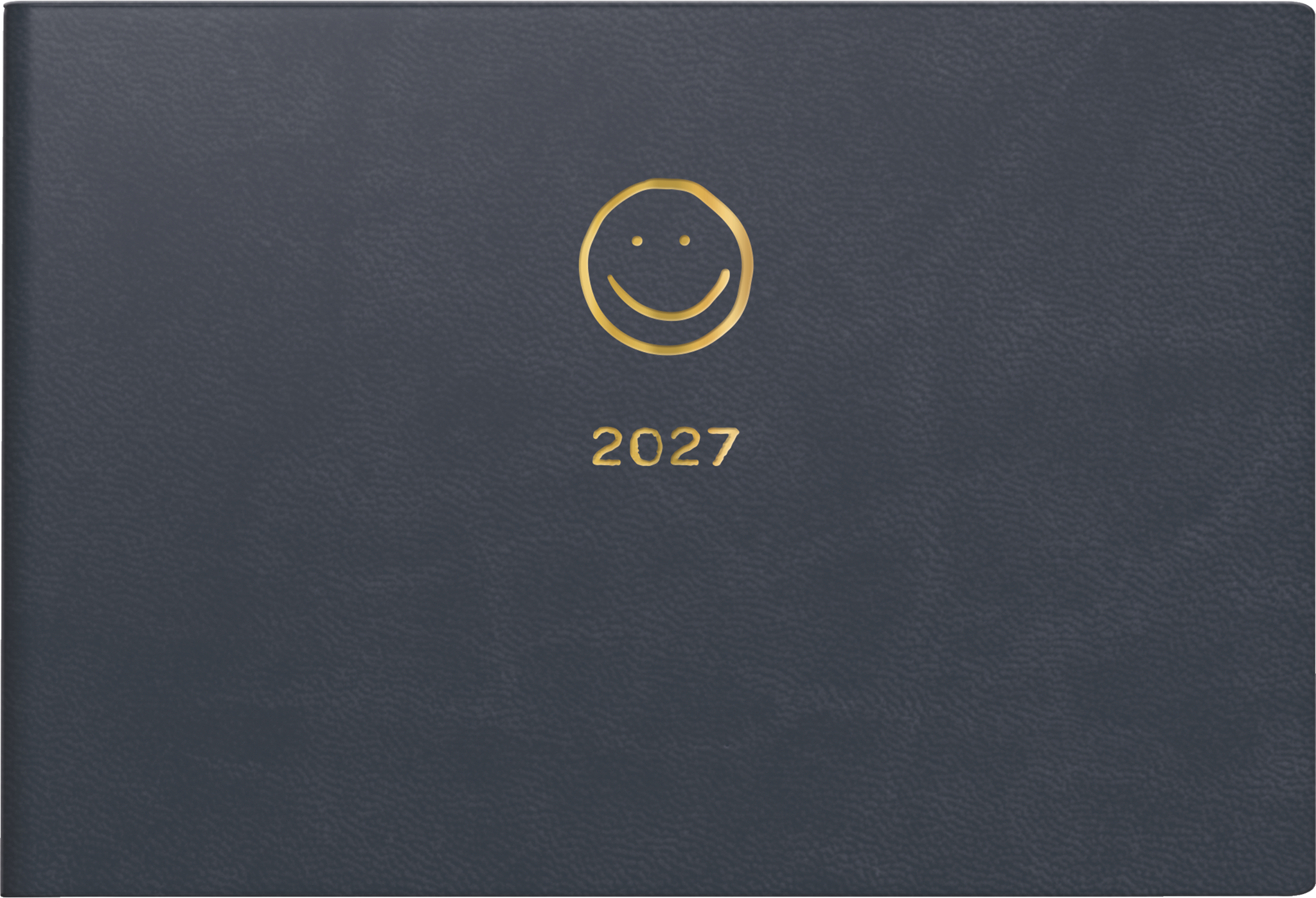 Taschenkalender Design Line Mod. Septimus 2027 „Smile“ | A6 quer, Kunstleder