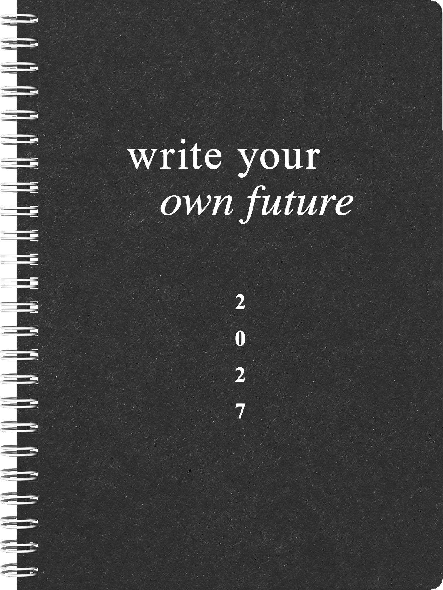 rido/idé 7021407037 Buchkalender Premium Young Line 2027 "Future" A5, Karton