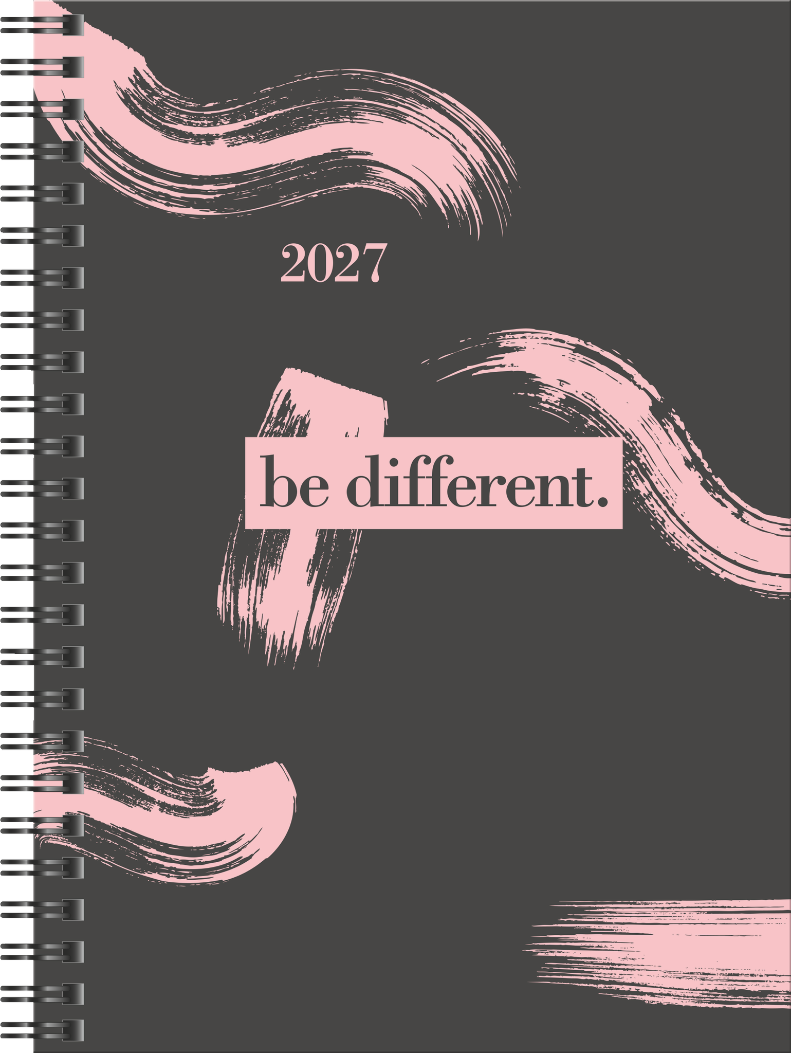 rido/idé 7021807027 Buchkalender Mod. Timing 1 2027 "be different" A5, Papier