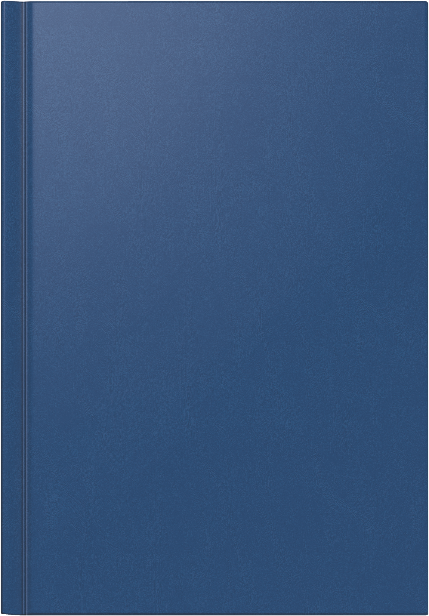 Rido Buchkalender Ultraplan 19x27,5cm 1 Tag/2 Seiten Kunststoff dunkel