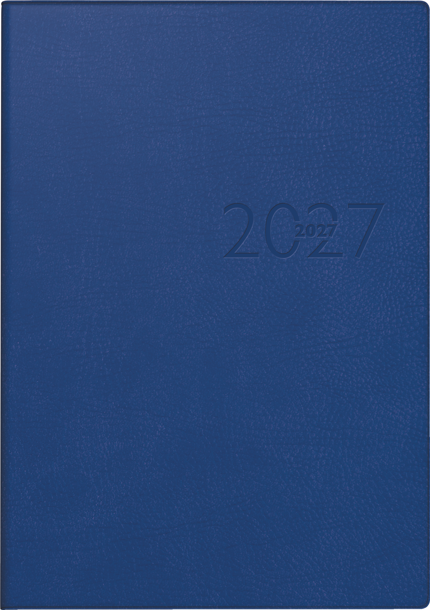 rido/idé 7023016307 Buchkalender Mod. studioplan int. 2027 168×240 mm, Kunstleder, blau