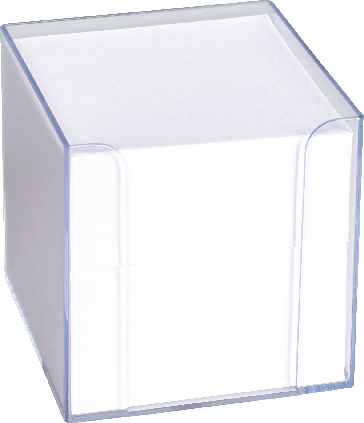 K+E Zettelbox 9,5x9,5x9,5cm transparent