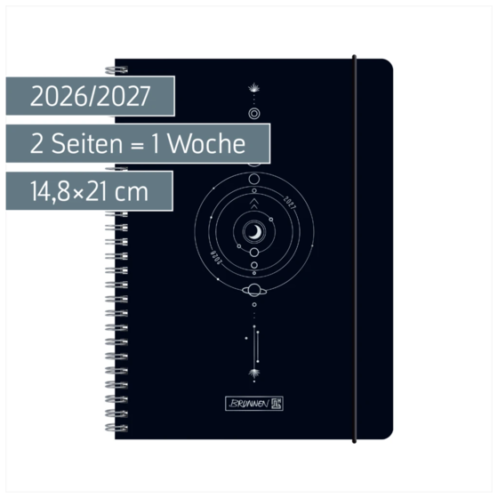 Schülerkalender 2026/2027 „Stars“ | A5, Kunststoff