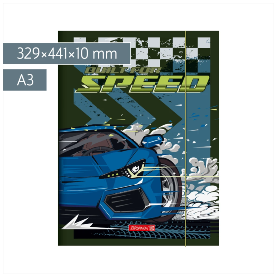 Sammelmappe Fast Wheels für A3 | A3, Füllhöhe: 10 mm