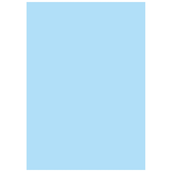 Multifunktionspapier Universalpapier | A4, 120 g/m², hellblau, 35 Blatt