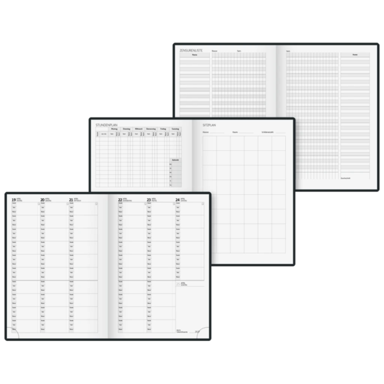 Lehrerkalender 2026/2027 „Bloom“ Termin- & Unterrichtsplaner | A5, Papier