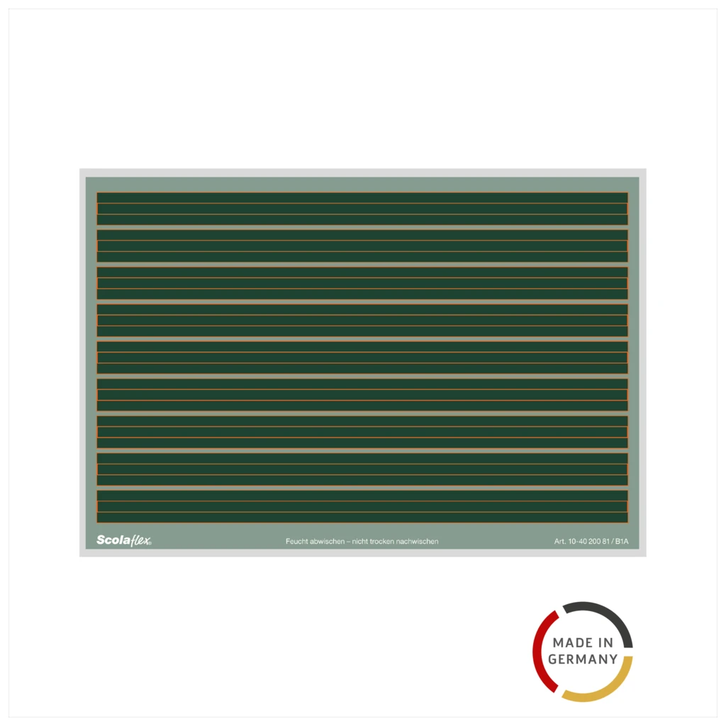 Schreibtafel Scolaflex Lin. B1A | grün