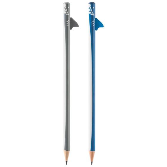 Bleistift „Shark“ | HB, rund, sortiert