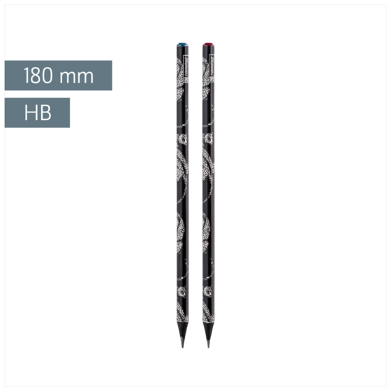 Bleistift „Leopard“ | HB, rund, sortiert