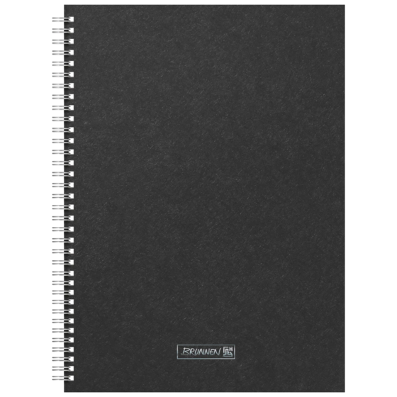 Notizbuch Premium Wire | A4, punktiert, schwarz