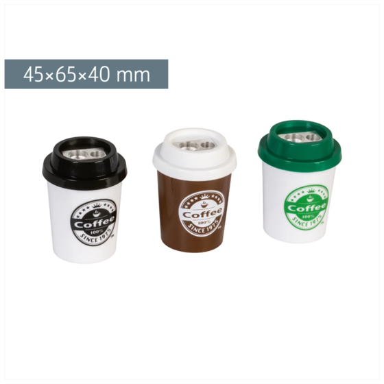 Dosenspitzer „Coffee to go“ | sortiert