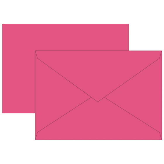 Briefumschläge Universalpapier | C5, 80 g/m², fuchsia, 10 Stück