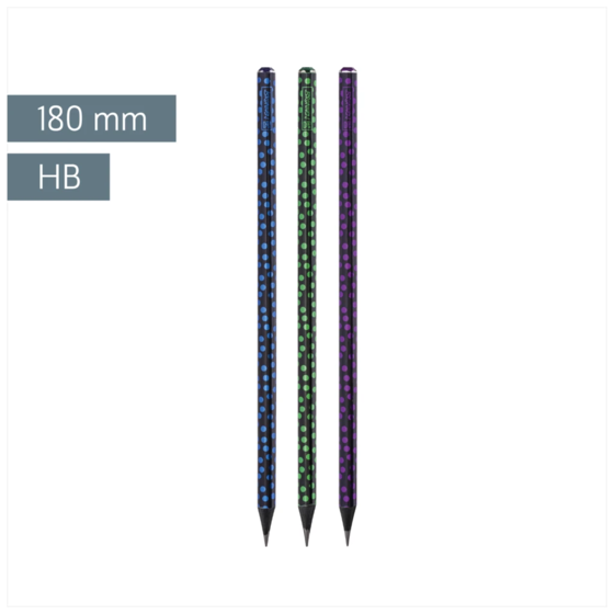 Bleistift „Diamonds“ | HB, rund, sortiert
