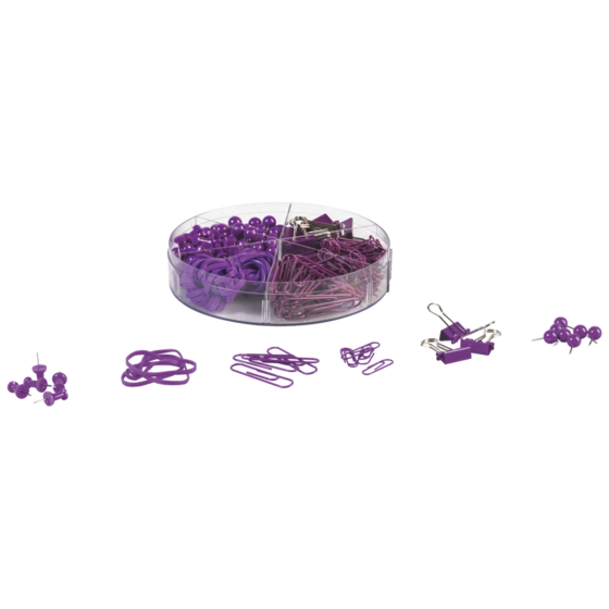 Büromaterial-Set Colour Code 220-teilig | purple