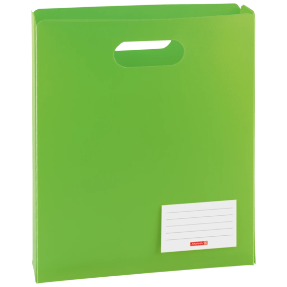 Heftbox FACT!pp | A4, Füllhöhe: 50 mm, kiwi