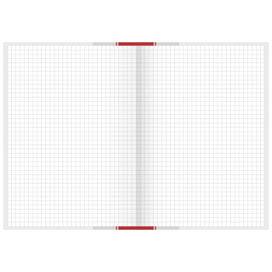 Geschäftsbuch | A5, 192 Seiten, kariert, Papier