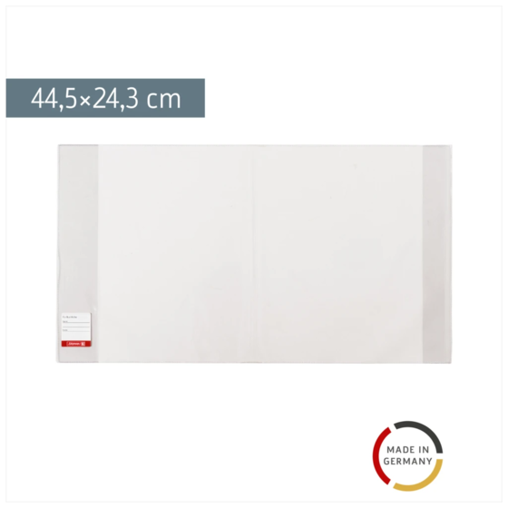Buchschoner | 24×44,5 cm, stabile Folie, PVC, glasklar