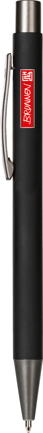 Kugelschreiber Colour Code Länge: 14 cm onyx, gummiert