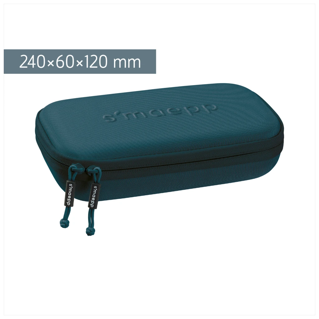 Schlampermäppchen s'maepp XL Hardcase Colour Code | 1 Klappe(n), denim