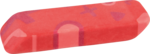 Radiergummi Colour Code 6 x 2,1 x 0,8 cm red