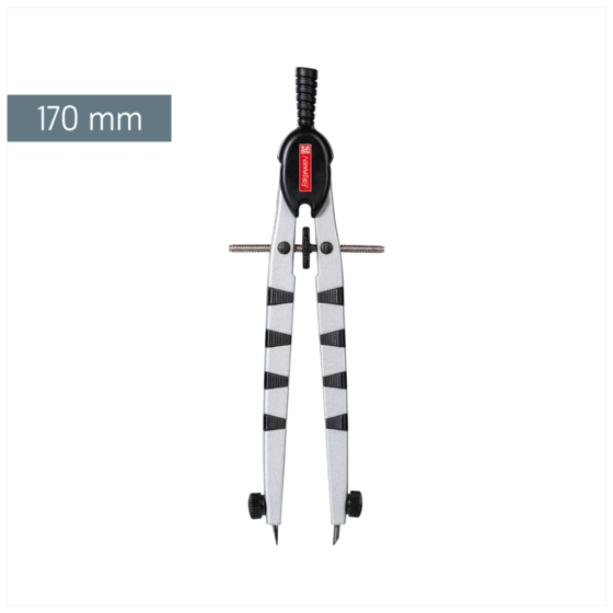 Schnellverstellzirkel Peak 3 | Ø 370 mm, schwarz
