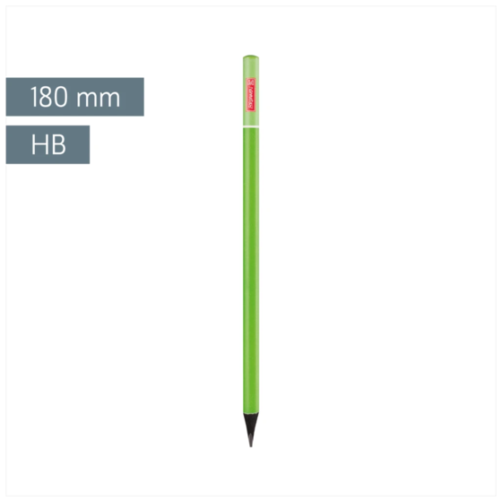 Bleistift Colour Code | HB, ergonomische 3-Kant-Form, kiwi