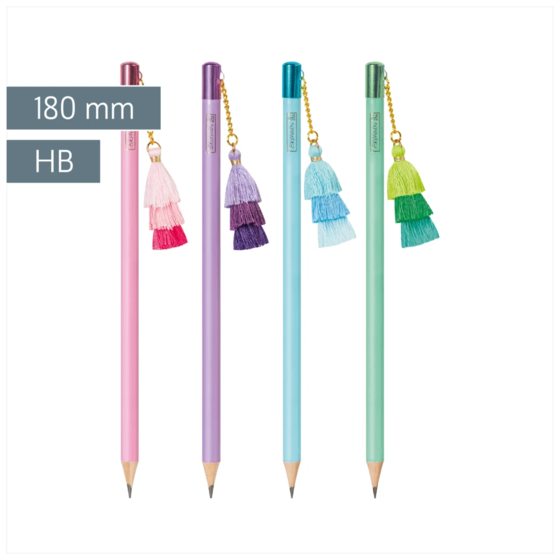 Bleistift „Tassel“ | HB, rund, sortiert