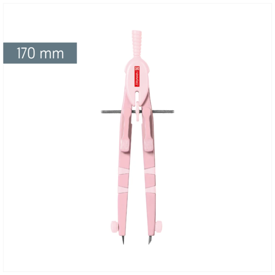 Schnellverstellzirkel Peak 4 Colour Code | Ø 370 mm, rose