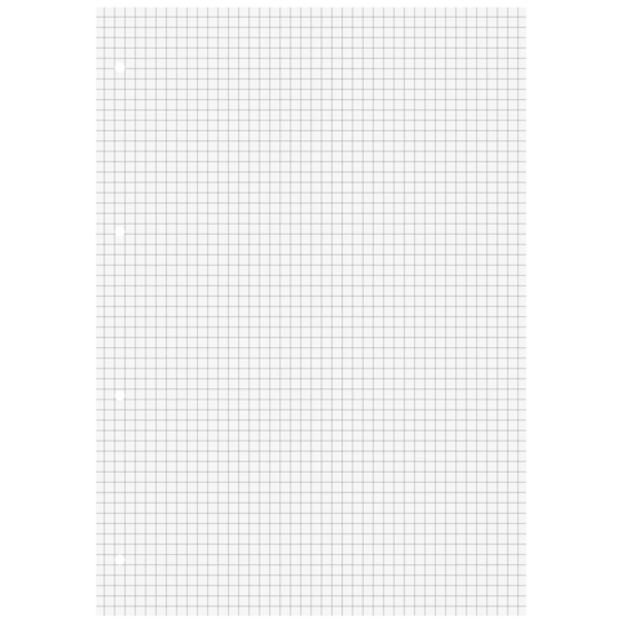 Briefblock „BRUNNEN-Block“ gelocht | A4, Lineatur 22, 50 Blatt, rot