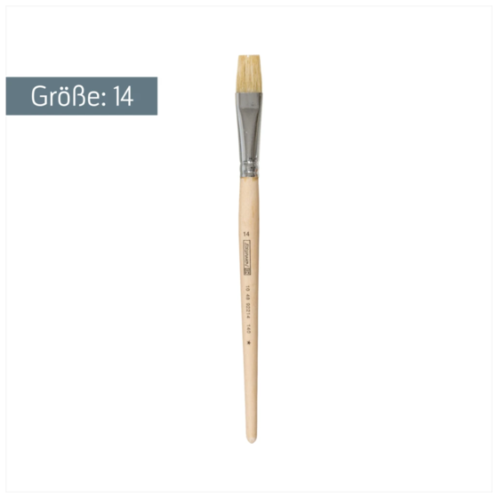 Borstenpinsel | Größe: 14