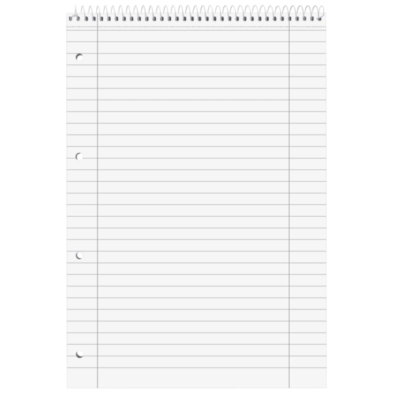 Collegeblock Premium Student Spirale oben | A4, Lineatur 27, 80 Blatt, blau