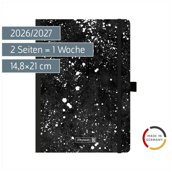 Schülerkalender 2026/2027 „Splash“ | A5, Karton