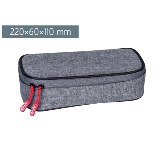 Schlampermäppchen „Stone“ | 1 Klappe(n), black