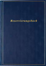 Reservierungsbuch Buchkalender 2023 Blattgröße 21 x 29,7 cm A4