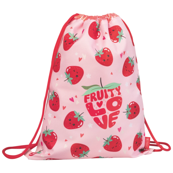 Sportbeutel Fruity Love | rosa/rot