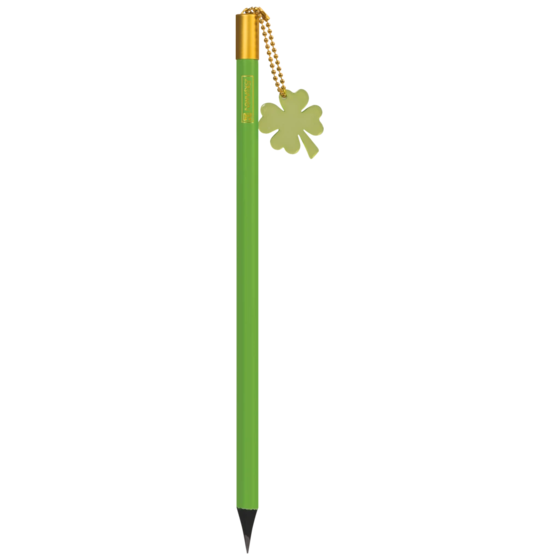 Bleistift „Kleeblatt“ Colour Code | HB, rund, kiwi