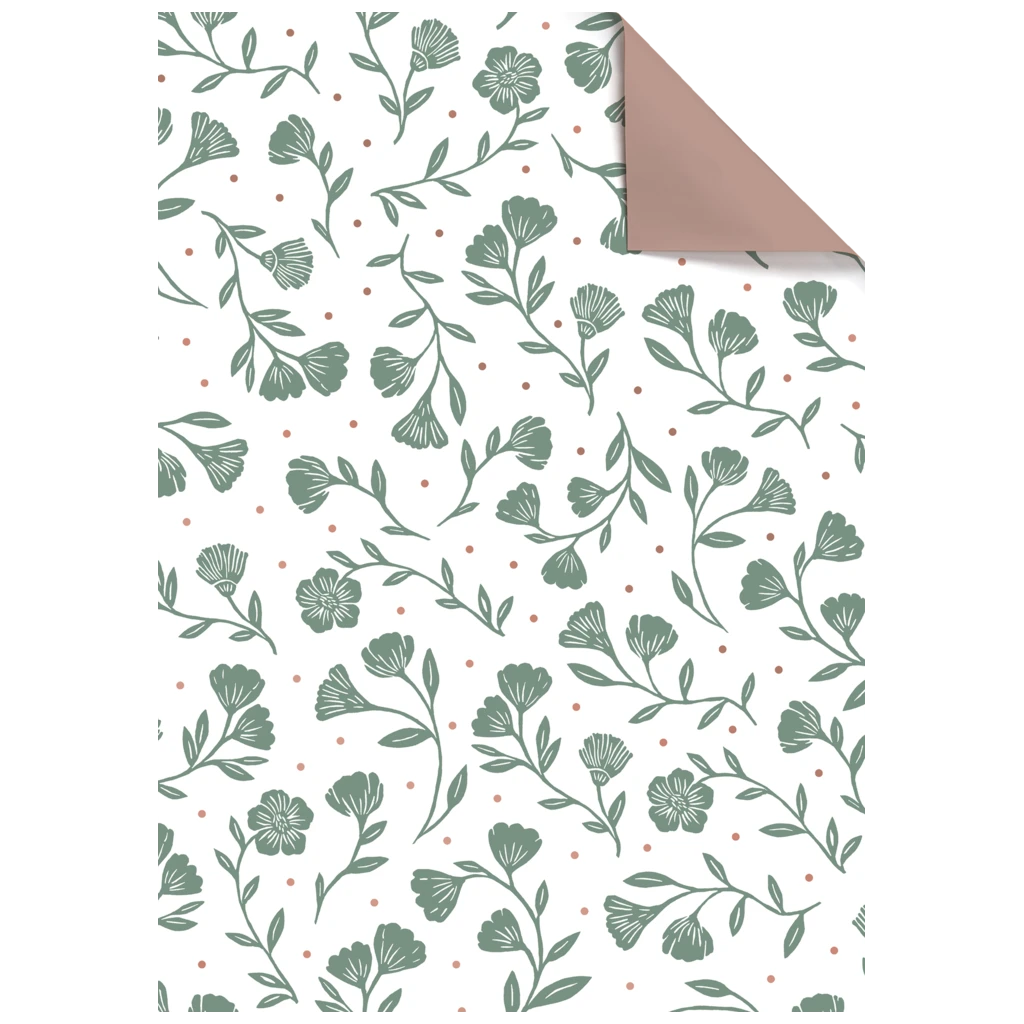 Geschenkpapier-Bogen „Olena“ | 100×70 cm, 70 g/m², weiß